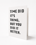 Pressure Birthday Card