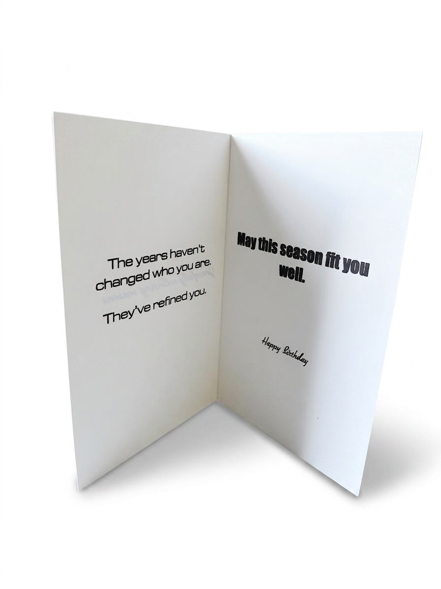 Collecting Seasons Birthday Card