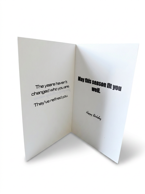 Collecting Seasons Birthday Card