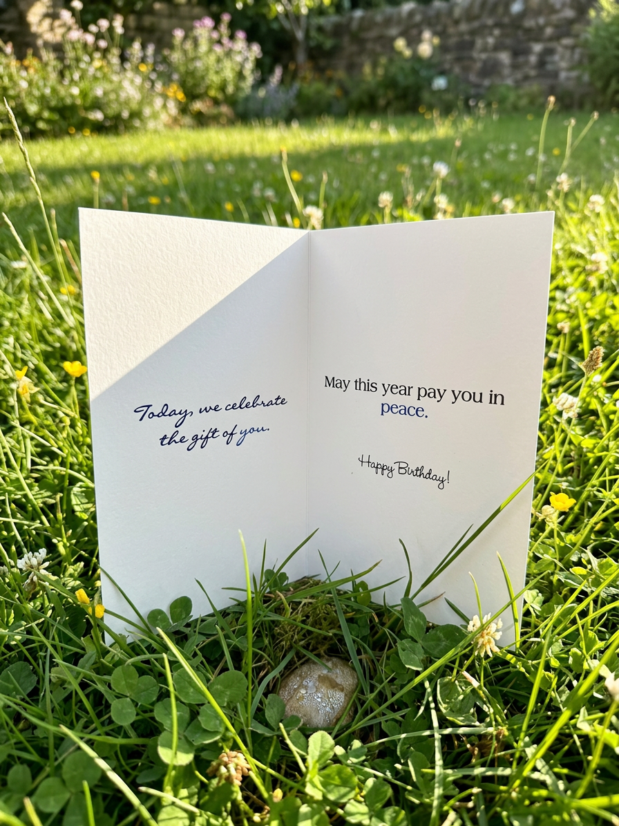 The Toast to You Birthday Card