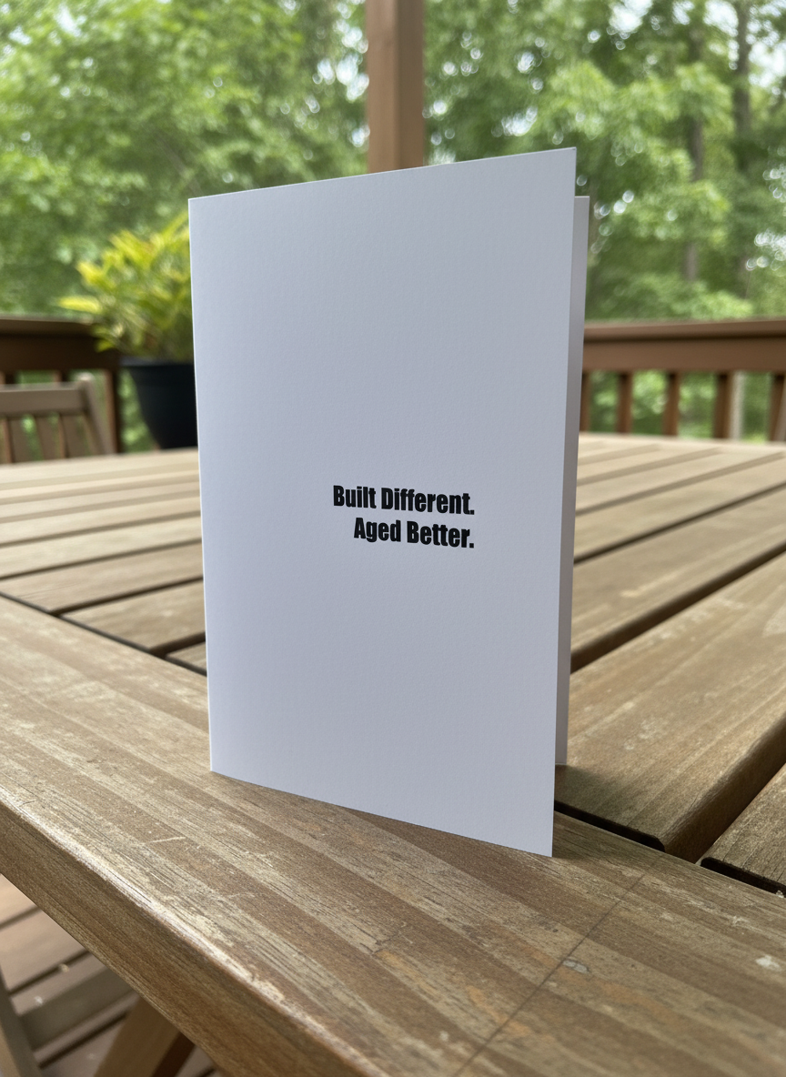 Fine Wine Birthday Card