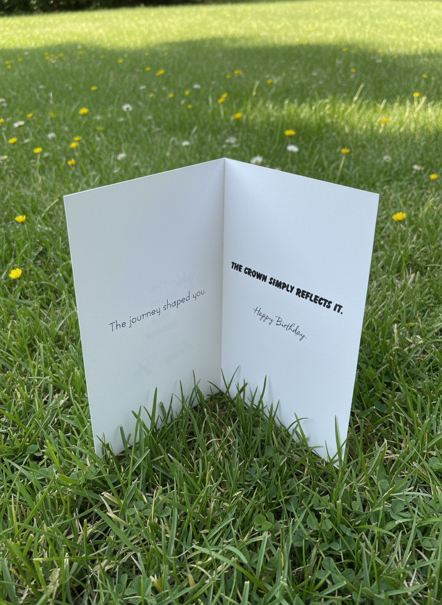 The Royal Birthday card